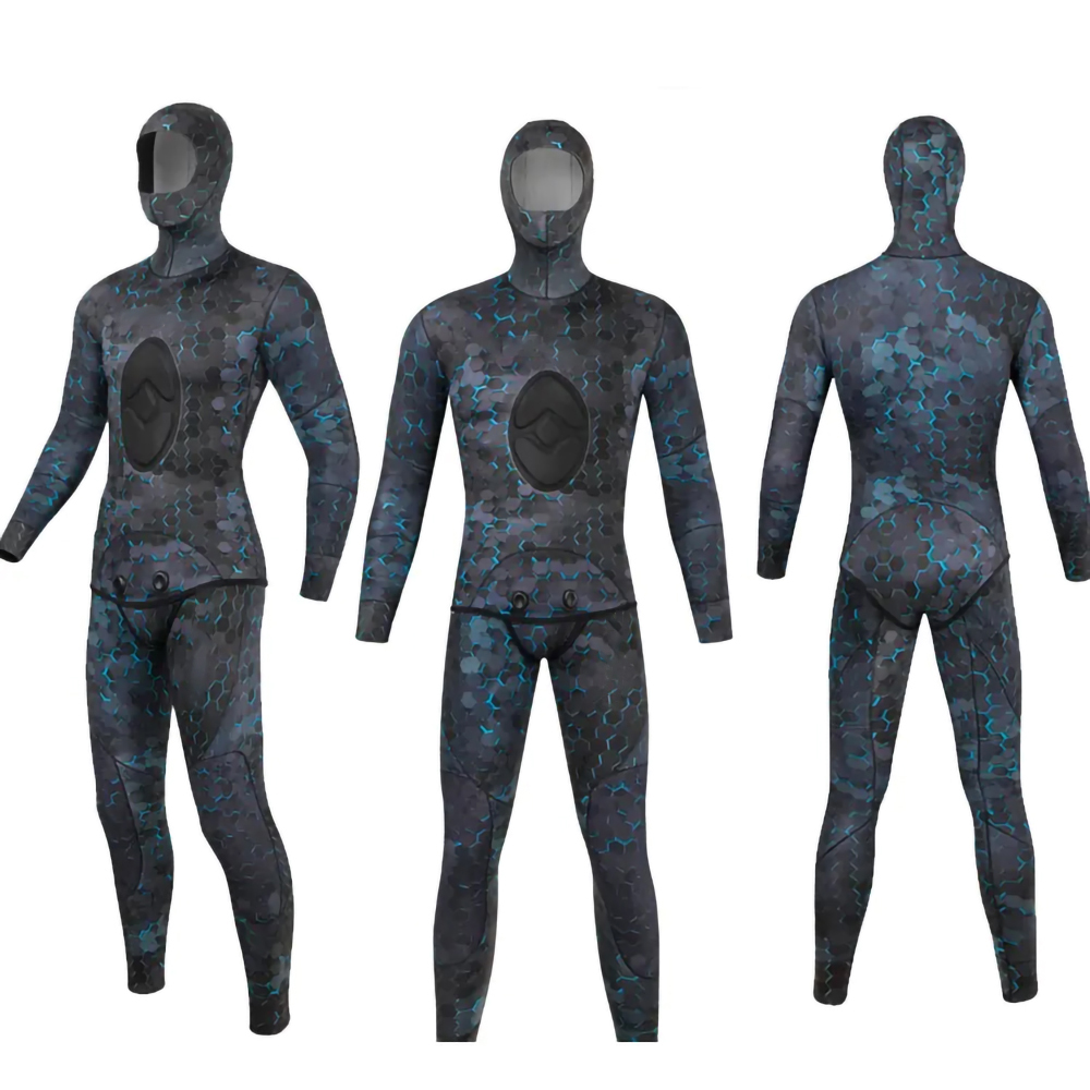 Hot Item] High Quality Yamamoto Jako Neoprene Camo Style Open Cell  Freediving Spearfishing Wetsuit Scuba Diving Suit